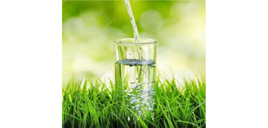 Advanced water purification system in operation